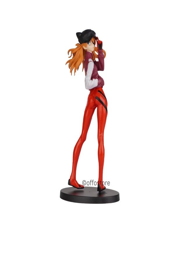 Offo Asuka Langley Soryu Anime Figure - Stylish Neon Genesis Evangelion Collectible for Desk, Shelf & Room Decor | Durable PVC Action Figure for Anime Fans & Collectors - Image 2
